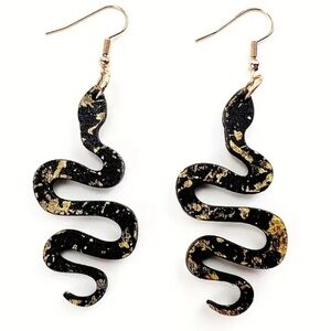Snake earrings